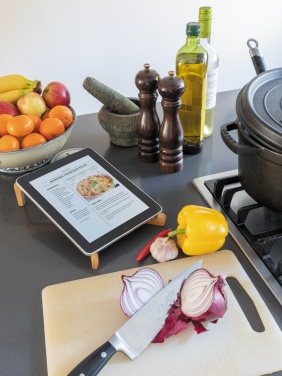 Logotrade corporate gift image of: Bamboo portable laptop stand