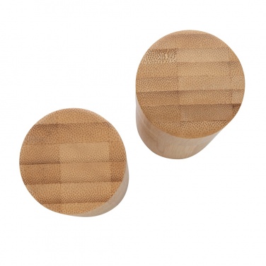 Logotrade promotional giveaways photo of: Ukiyo bamboo salt and pepper mill set