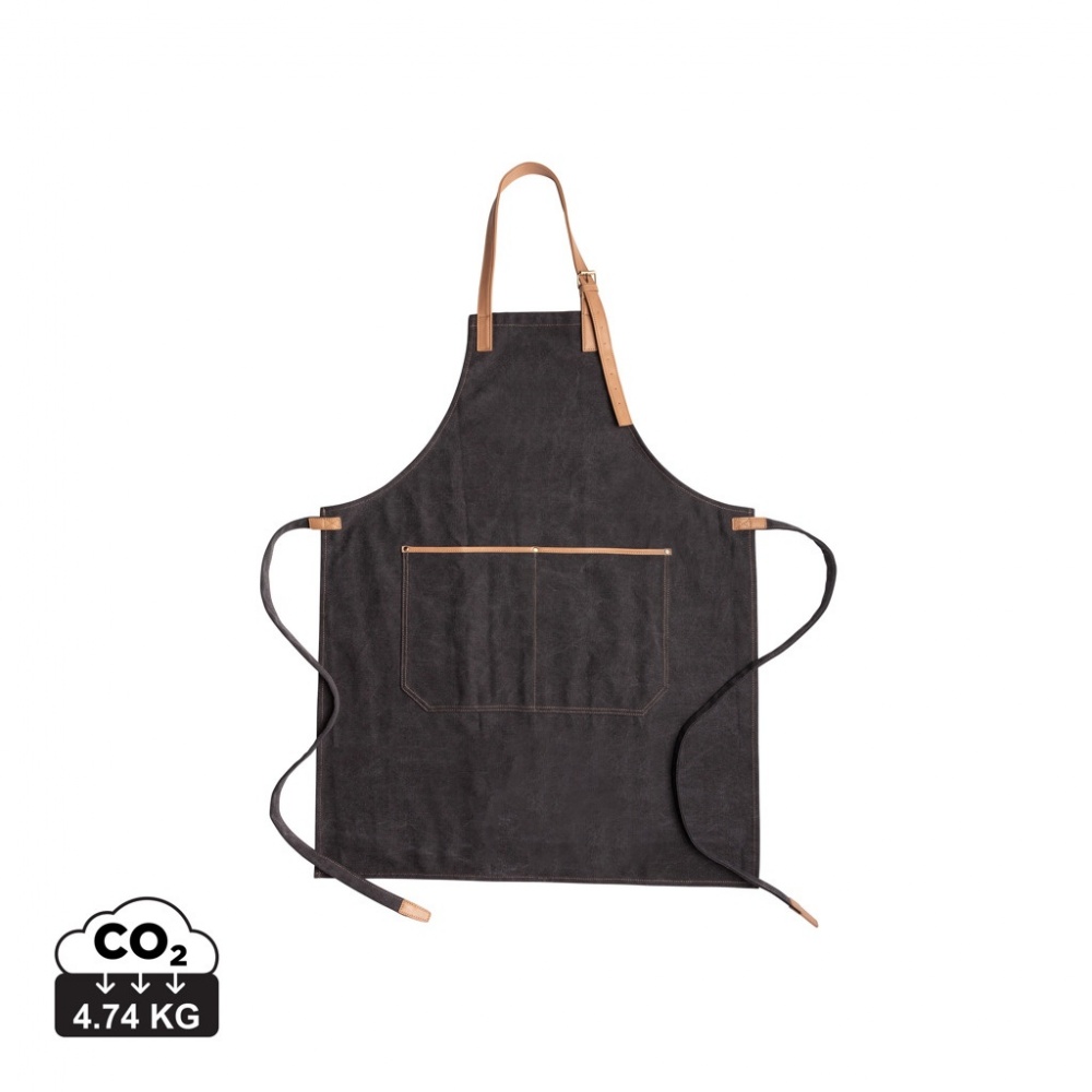 Logo trade promotional gift photo of: Deluxe canvas chef apron
