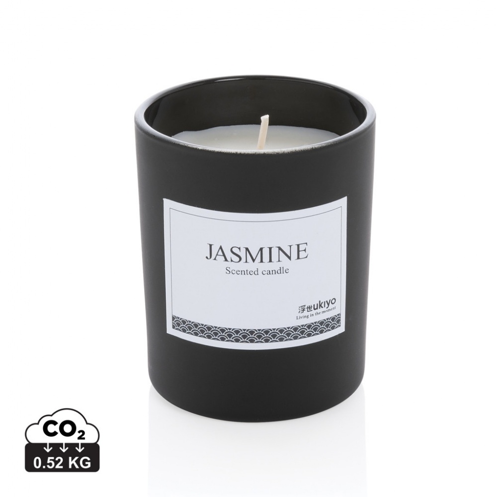 Logo trade business gift photo of: Ukiyo small scented candle in glass