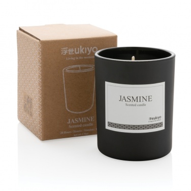 Logo trade corporate gifts picture of: Ukiyo small scented candle in glass
