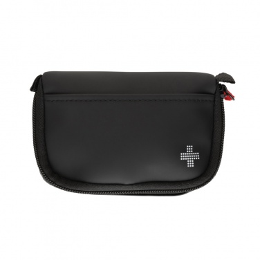 Logo trade promotional giveaway photo of: RCS recycled nubuck PU pouch first aid set mailable