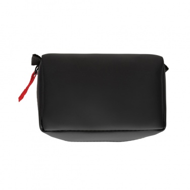 Logotrade promotional merchandise picture of: RCS recycled nubuck PU pouch first aid set mailable