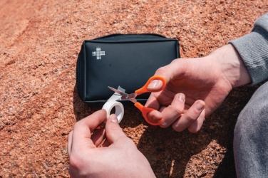 Logotrade advertising products photo of: RCS recycled nubuck PU pouch  first aid set