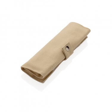 Logo trade promotional gift photo of: Reusable bamboo travel cutlery set