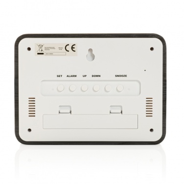 Logo trade business gift photo of: Grundig weatherstation alarm and calendar