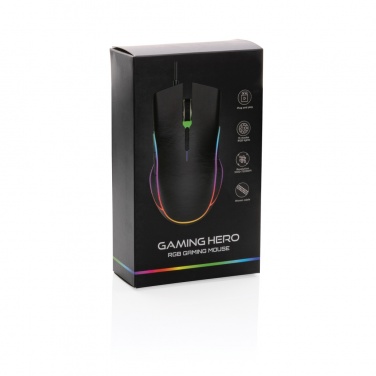 Logo trade business gift photo of: RGB gaming mouse