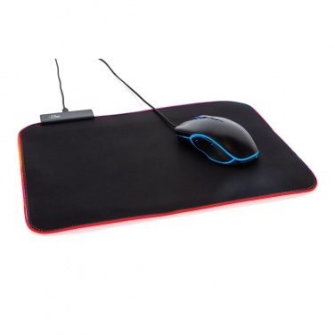 Logo trade promotional giveaways picture of: RGB gaming mousepad