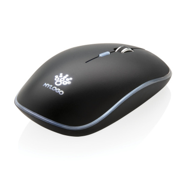 Logotrade business gift image of: Light up logo wireless mouse