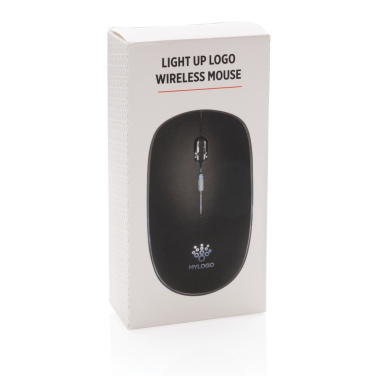 Logotrade corporate gift picture of: Light up logo wireless mouse