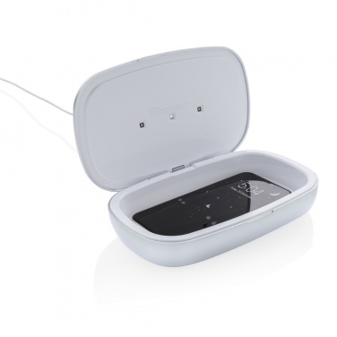 Logo trade promotional items picture of: Rena UV-C steriliser box with 5W wireless charger