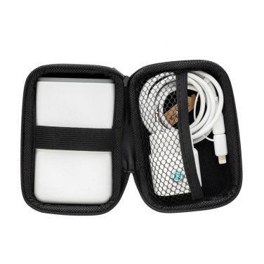 Logotrade promotional giveaway picture of: Surge RCS recyled PET 20W type C 3 pcs charging set