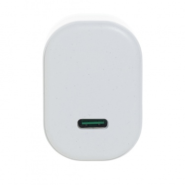 Logo trade promotional products picture of: Surge RCS recyled PET 20W type C 3 pcs charging set