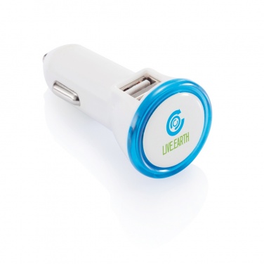 Logotrade corporate gift picture of: Powerful dual port car charger