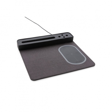 Logotrade promotional merchandise photo of: Air mousepad with 5W wireless charging and USB