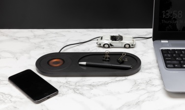 Logotrade promotional giveaway image of: Encore 10W wireless charging valet tray