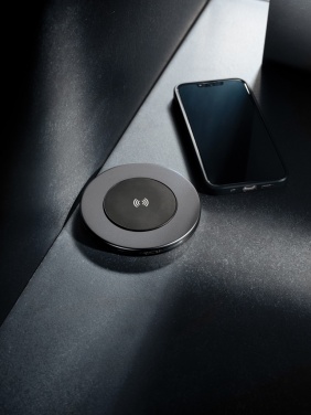 Logotrade promotional gift image of: Terra RCS recycled aluminium 10W wireless charger