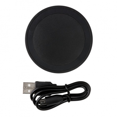 Logo trade promotional items image of: 5W wireless charging pad round