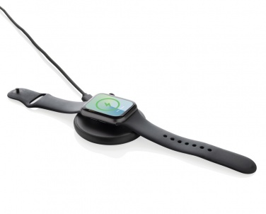 Logo trade corporate gift photo of: Magnapad 15W RCS rplastic magnetic 3 in 1 charging pad