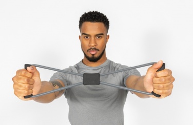 Logo trade promotional items picture of: Fitness 8 shape exercise band in pouch