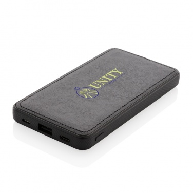 Logo trade promotional products picture of: Tusca 10.000 mAh PU powerbank
