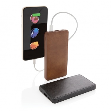 Logotrade advertising product picture of: Tusca 10.000 mAh PU powerbank