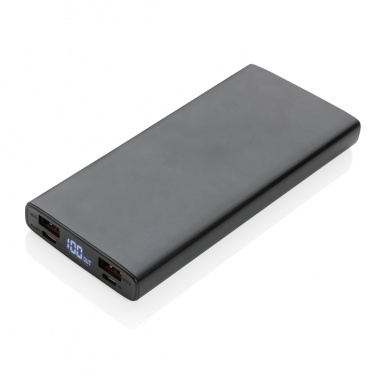 Logo trade corporate gifts image of: Aluminium 18W 10.000 mAh PD Powerbank