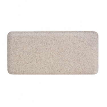 Logotrade corporate gift picture of: 10.000 mah wheat straw powerbank