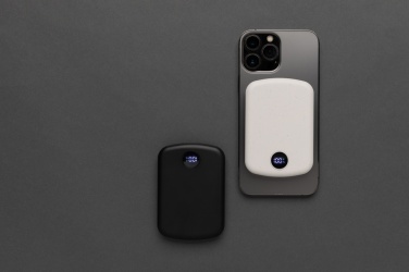 Logo trade corporate gift photo of: MagBoost RCS recycled plastic 5000 mah magnetic powerbank