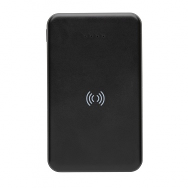 Logotrade promotional product picture of: RCS recycled plastic 5.000 mAh 5W wireless powerbank