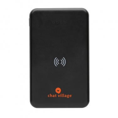 Logotrade promotional giveaways photo of: RCS recycled plastic 5.000 mAh 5W wireless powerbank