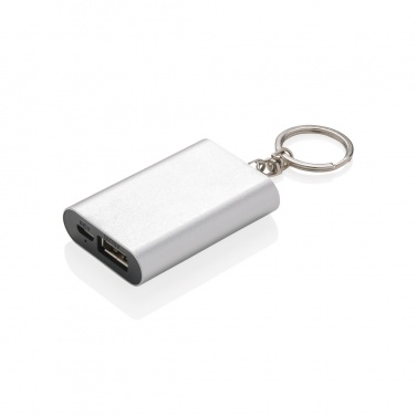 Logo trade business gift photo of: 1.000 mAh keychain powerbank