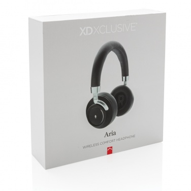 Logo trade business gifts image of: Aria Wireless Comfort Headphones