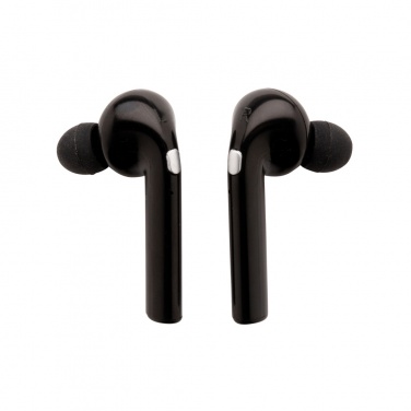 Logo trade corporate gifts image of: Liberty wireless earbuds in charging case