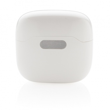Logo trade business gifts image of: TWS earbuds in UV-C sterilising charging case