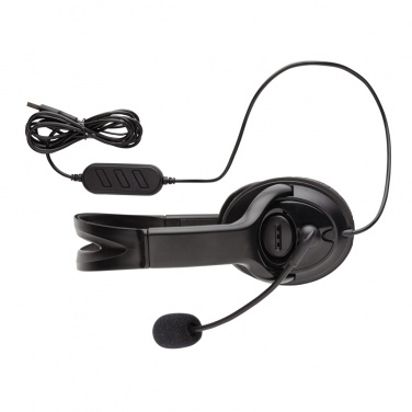 Logotrade advertising products photo of: Over ear wired work headset