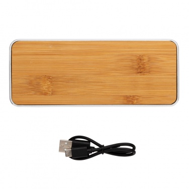Logotrade advertising product image of: Nevada Bamboo 3W wireless speaker