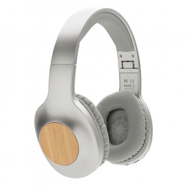 Logotrade business gifts photo of: Dakota Bamboo wireless headphone