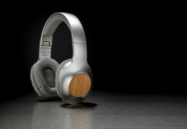 Logotrade promotional merchandise photo of: Dakota Bamboo wireless headphone