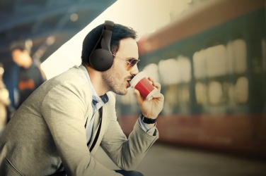 Logo trade promotional products image of: Motorola MOTO XT500 wireless over ear headphone