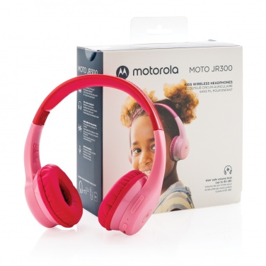 Logo trade promotional products picture of: Motorola JR 300 kids wireless safety headphone
