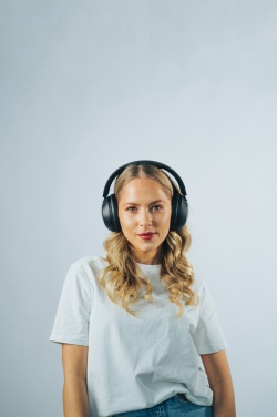 Logo trade promotional merchandise picture of: Urban Vitamin Cupertino RCS rplastic ANC headphone