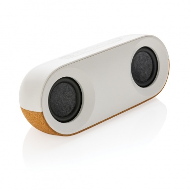 Logotrade corporate gifts photo of: Oregon RCS recycled plastic and cork 10W speaker