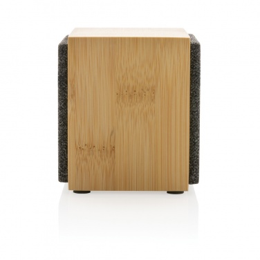 Logo trade promotional product photo of: Wynn 5W bamboo wireless speaker