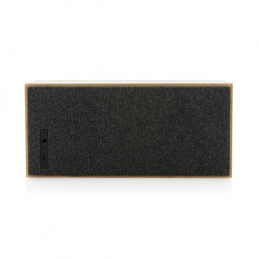 Logo trade promotional giveaways image of: Wynn 20W bamboo wireless speaker