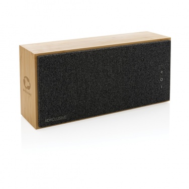 Logotrade promotional merchandise picture of: Wynn 20W bamboo wireless speaker