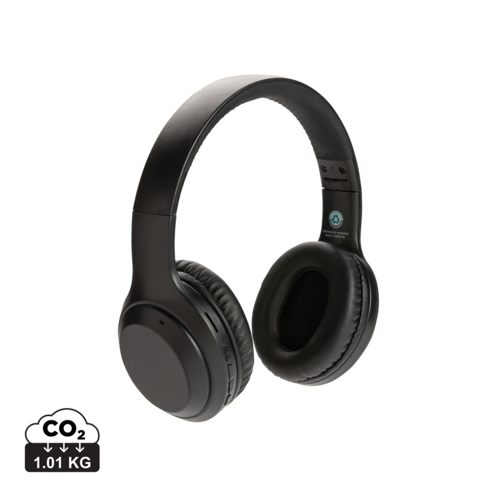 Logotrade advertising product image of: RCS standard recycled plastic headphone