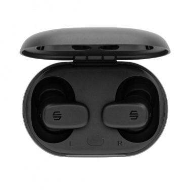 Logo trade promotional product photo of: Urban Vitamin Gilroy hybrid ANC and ENC earbuds