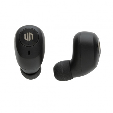 Logo trade promotional products image of: Urban Vitamin Palm Springs RCS rplastic ENC earbuds