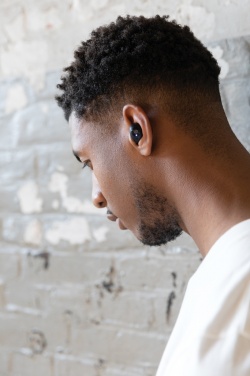 Logotrade promotional gift picture of: Urban Vitamin Palm Springs RCS rplastic ENC earbuds